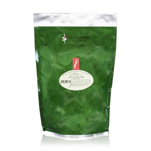 Altes Gewürzamt - schwarzer Kerala-Pfeffer, ganz, 0,5 kg Altes Gewürzamt - schwarzer Kerala-Pfeffer, ganz, 0,5 kg von Altes Gewürzamt