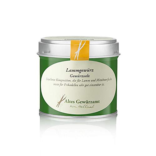 Lammgewürz, Gewürzsalz mit Meersalz, Altes Gewürzamt Ingo Holland, 85 g von Altes Gewürzamt GmbH