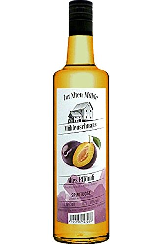 Zur Alten Mühle Mühlenschnaps Altes Pflümli Spirituose verfeinert mit Frucht Destillat 0,7 Liter Zur Alten Mühle Mühlenschnaps Altes Pflümli Spirituose verfeinert mit Frucht Destillat 0,7 Liter von Altes