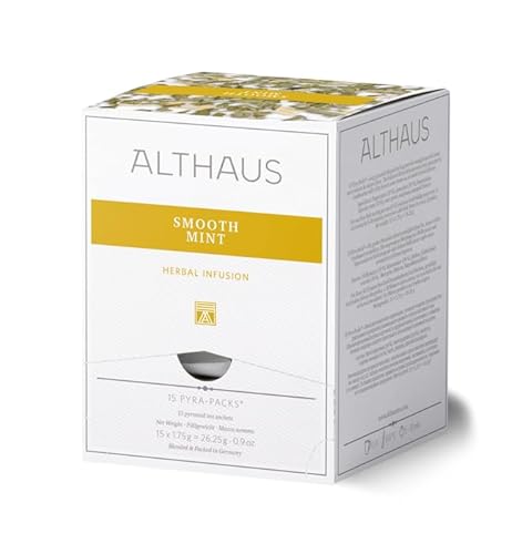 Althaus Milde Minze | premium Kräutertee | Einzigartige Mischung aus Pfefferminze und Nana Minze | belebend und aromatisch | 15 Stück von Althaus