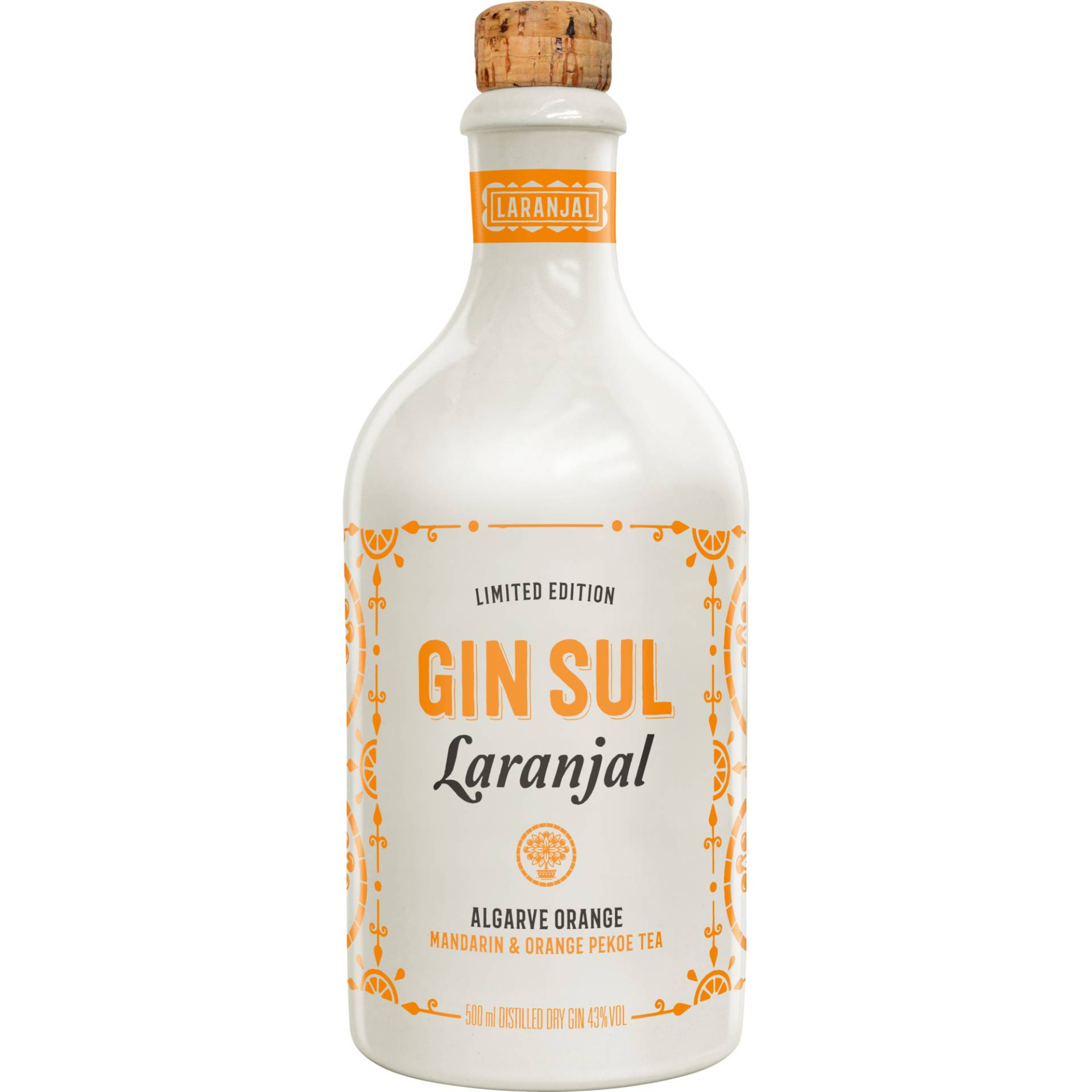 Gin Sul Laranjal Dry Gin, 43 % vol. 0,5 L, Spirituosen von Altonaer Spirituosen Manufaktur, Bahrenfelder Steindamm 2, D - 22761 Hamburg