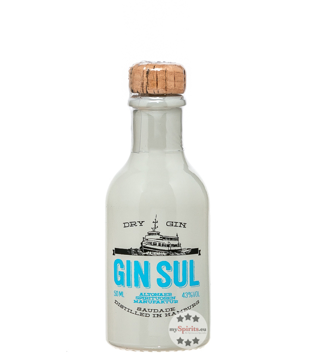 Gin Sul 5 cl (43 % vol, 0,05 Liter) von Altonaer Spirituosen Manufaktur