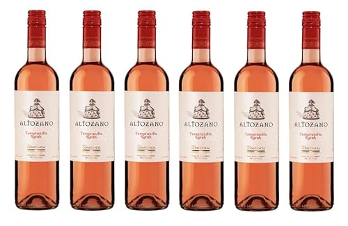 6x 0,75l - Altozano - Rosado - Tempranillo & Syrah - Vino de la Tierra de Castilla - Spanien - Rosé-Wein trocken von Altozano
