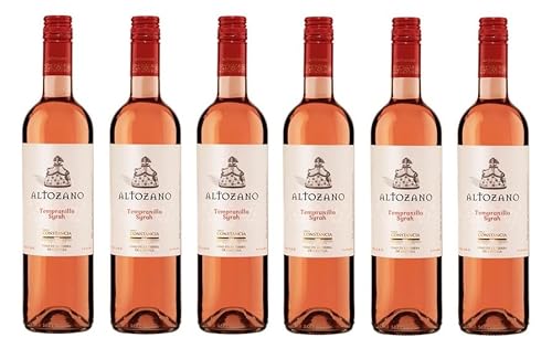 6x 0,75l - Altozano - Rosado - Tempranillo & Syrah - Vino de la Tierra de Castilla - Spanien - Rosé-Wein trocken von Altozano