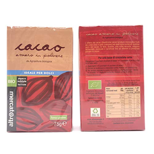 Cacao Conacado amaro in polvere 75 g von Altromercato