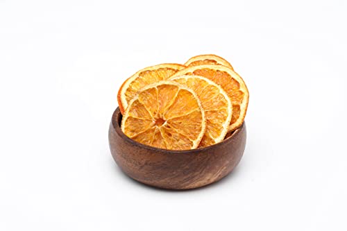 Alucra getrocknete Orangenscheiben 100g – Vegane Trockenfrüchte in höchster Qualität - wiederverschließbare Verpackung, ungezuckert, ungeschwefelt & frei von Zusätzen von A’lucra
