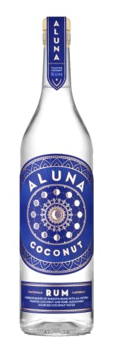 Aluna ALUNA Coconut Rum | Entdecke die volle Kraft der Kokosnuss | Cremig, weich und frisch | Perfekt für leckere Daiquiris & Coladas | 1 x 700 ml von Aluna Coconut