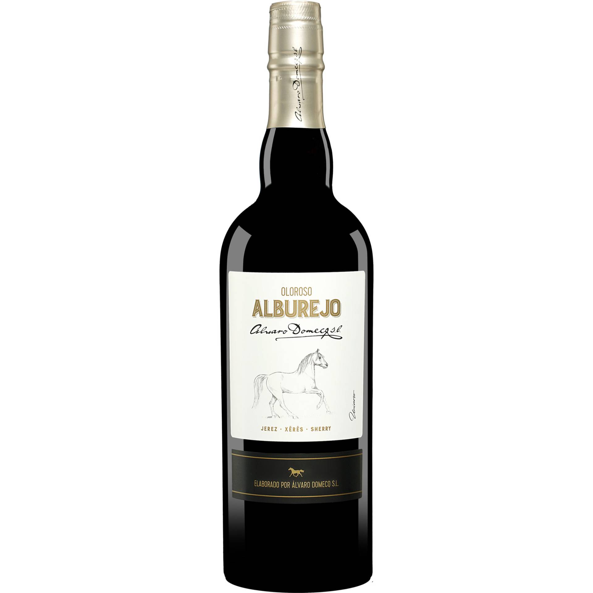 Álvaro Domecq Oloroso »Alburejo« 0.75L 19% Vol. Trocken aus Spanien Álvaro Domecq Oloroso »Alburejo« 0.75L 19% Vol. Trocken aus Spanien von Álvaro Domecq