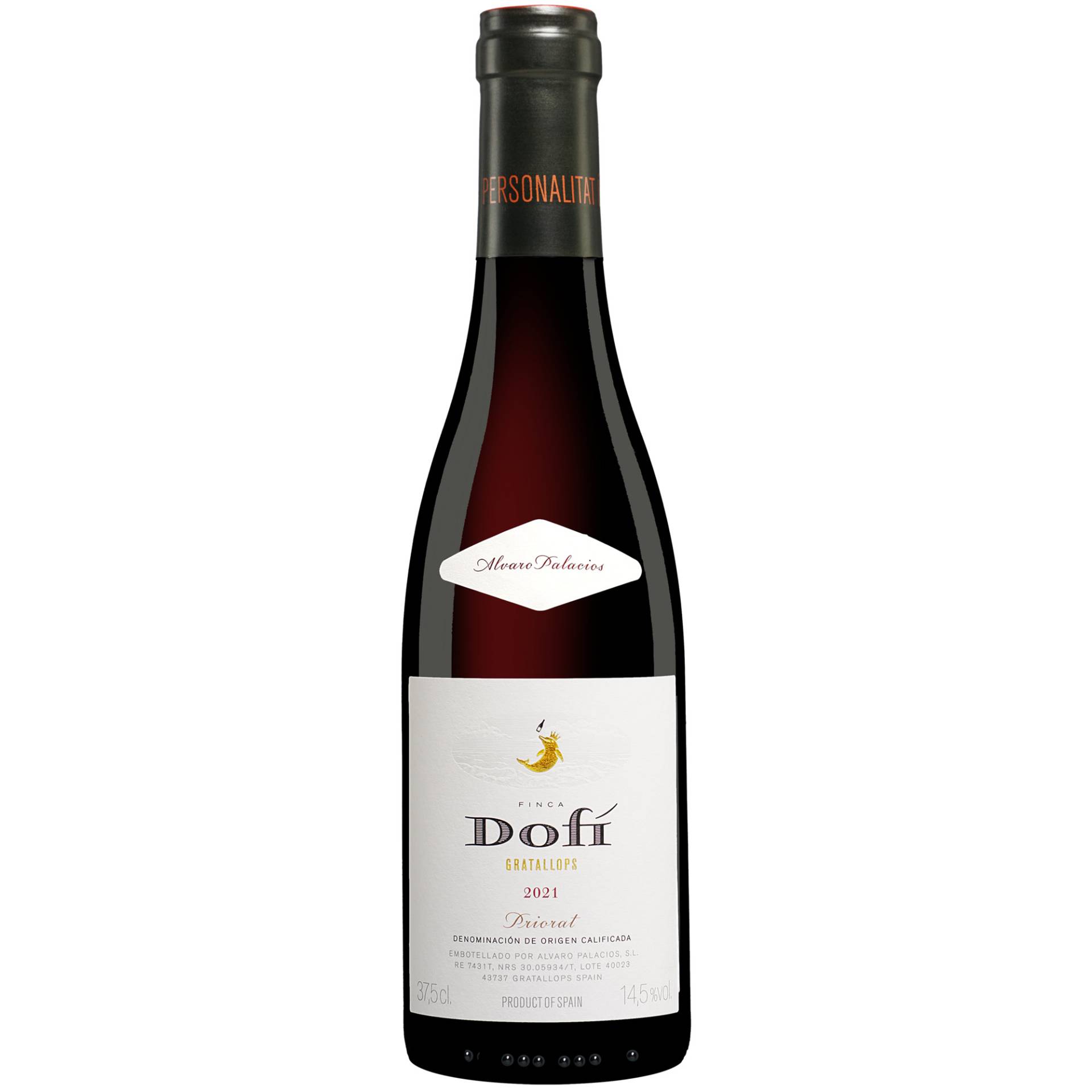 Palacios Priorat »Finca Dofí« - 0,375 L. 2021 0.375L 14.5% Vol. Rotwein Trocken aus Spanien Palacios Priorat »Finca Dofí« - 0,375 L. 2021 0.375L 14.5% Vol. Rotwein Trocken aus Spanien von Álvaro Palacios