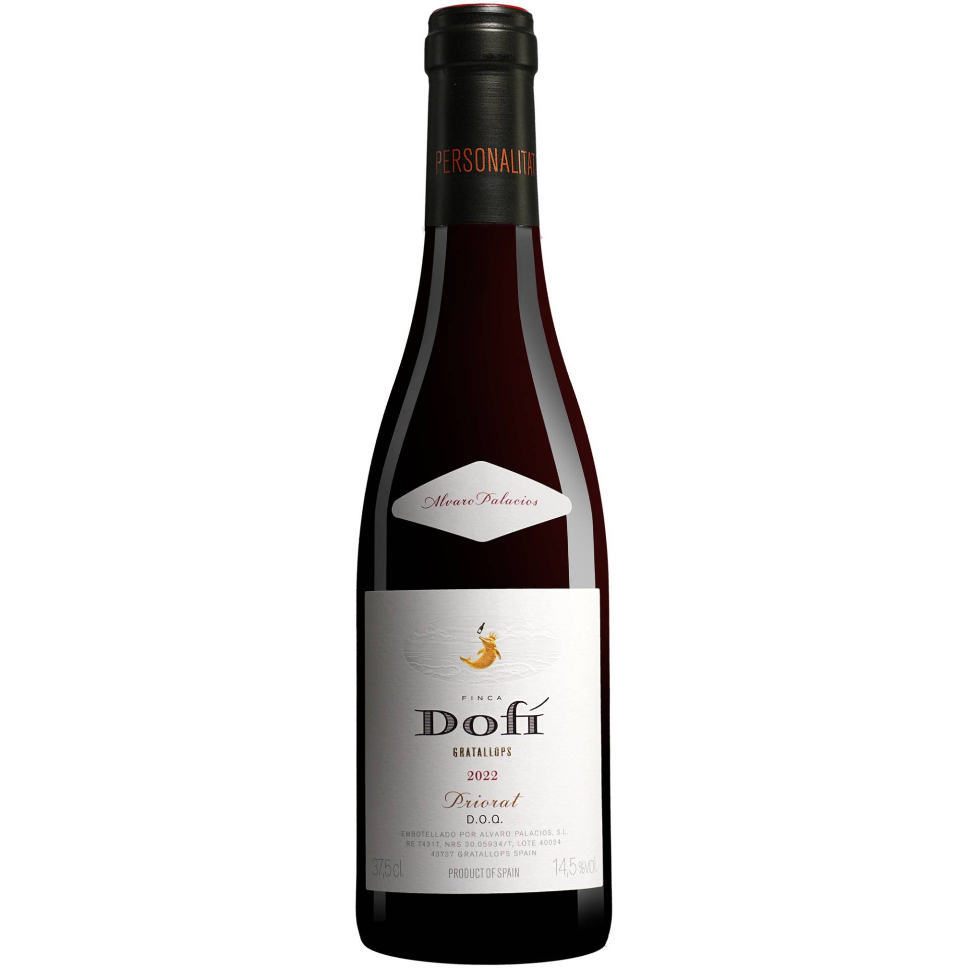 Palacios Priorat »Finca Dofí« - 0,375 L. 2022 0.375L 14.5% Vol. Rotwein Trocken aus Spanien Palacios Priorat »Finca Dofí« - 0,375 L. 2022 0.375L 14.5% Vol. Rotwein Trocken aus Spanien von Álvaro Palacios