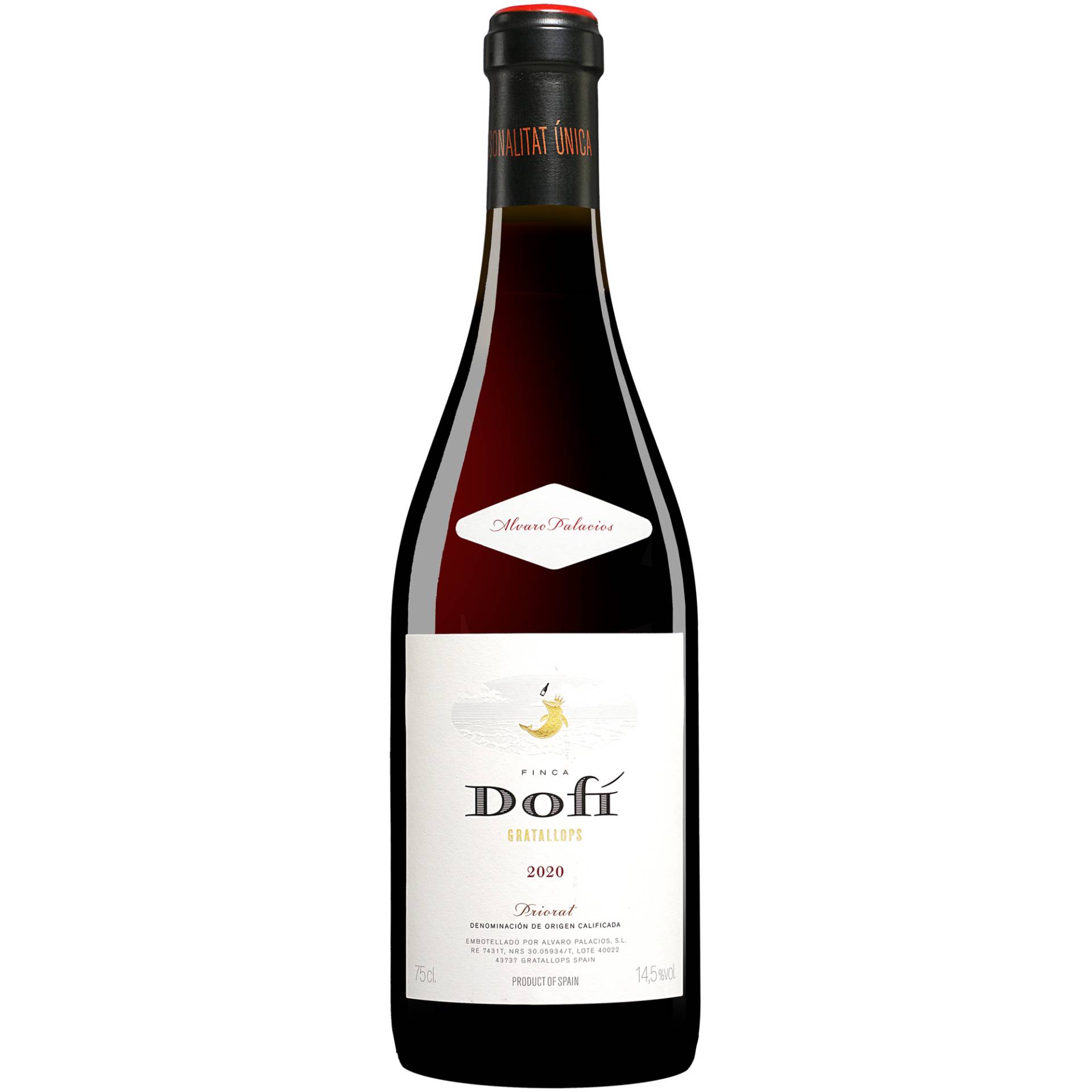 Palacios Priorat »Finca Dofí« 2020  0.75L 14.5% Vol. Rotwein Trocken aus Spanien von Álvaro Palacios