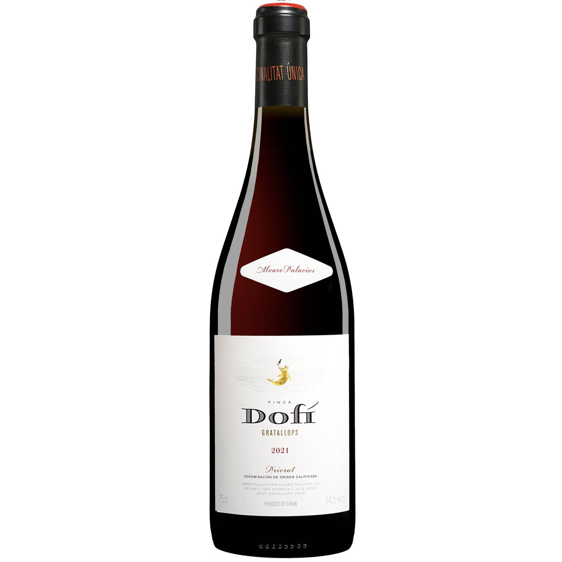 Palacios Priorat »Finca Dofí« 2021 0.75L 14.5% Vol. Rotwein Trocken aus Spanien Palacios Priorat »Finca Dofí« 2021 0.75L 14.5% Vol. Rotwein Trocken aus Spanien von Álvaro Palacios