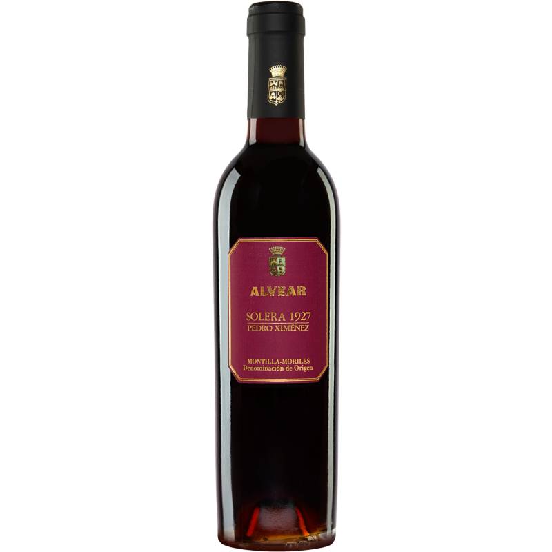 Alvear Pedro Ximénez Solera 1927 - 0,375 L.  0.375L 16% Vol. Süß aus Spanien von Alvear