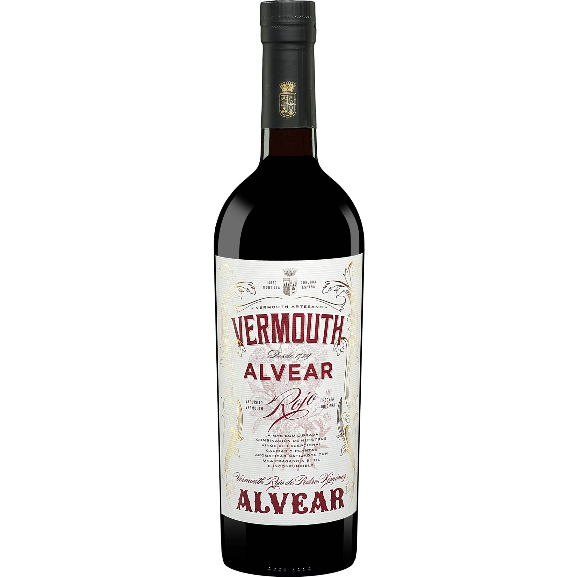 Alvear Vermouth Rojo 0.75L 15% Vol. Süß aus Spanien Alvear Vermouth Rojo 0.75L 15% Vol. Süß aus Spanien von Alvear