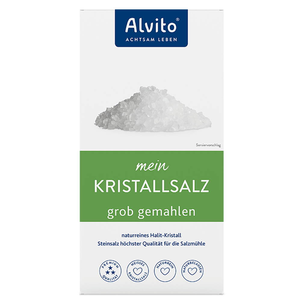 mein KristallSalz, grob gemahlen mein KristallSalz, grob gemahlen von Alvito