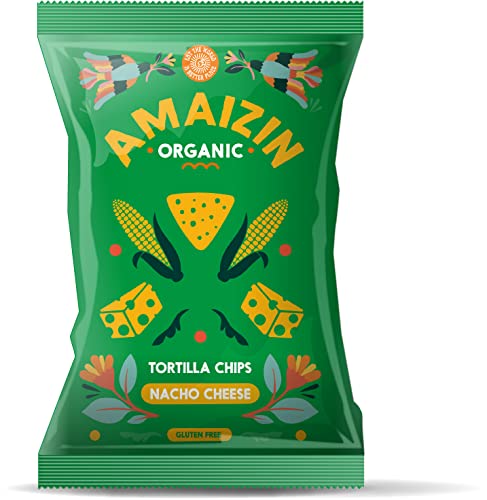 Amaizin Bio Mais chips Nacho (6 x 150 gr) von Amaizin