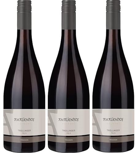 Weingut Amalienhof | Trollinger"Fels" | 3 Flaschen | trocken | Aromen von Zwetschge, Kirsche und schwarzer Johannesbeere Weingut Amalienhof | Trollinger"Fels" | 3 Flaschen | trocken | Aromen von Zwetschge, Kirsche und schwarzer Johannesbeere von Amalienhof