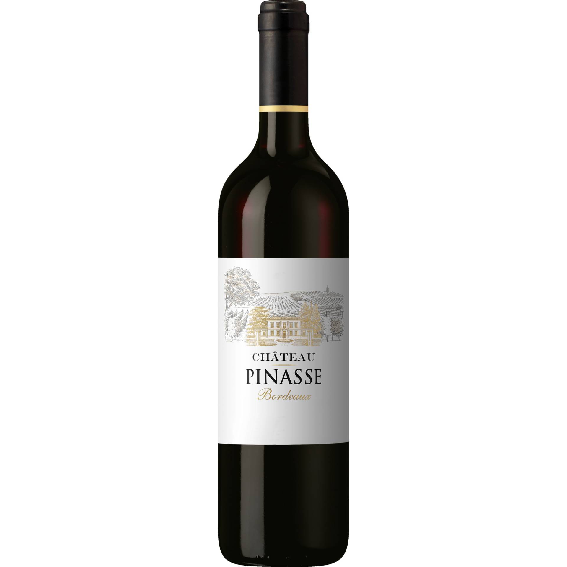 Château Pinasse, Bordeaux AOP, Bordeaux, 2022, Rotwein Château Pinasse, Bordeaux AOP, Bordeaux, 2022, Rotwein von Amand Chaperon à 33330 France