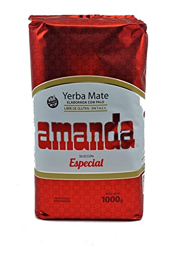 Yerba Mate Amanda Seleccion Especial 1000g Mate Tee aus Argentinien von Amanda