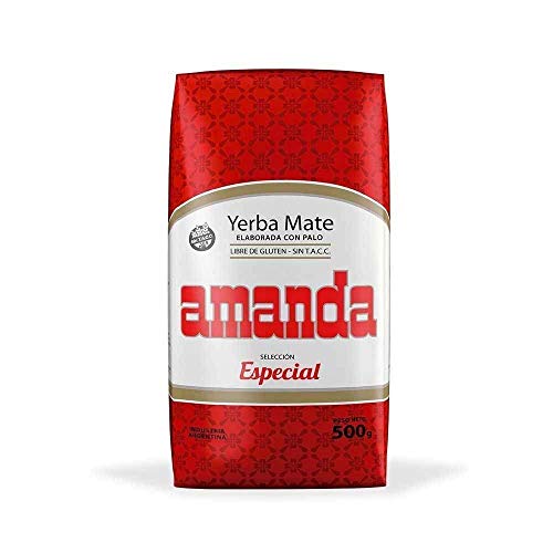 Yerba Mate Amanda Selección Especial 500g, Mate Tee aus Argentinien Yerba Mate Amanda Selección Especial 500g, Mate Tee aus Argentinien von Amanda