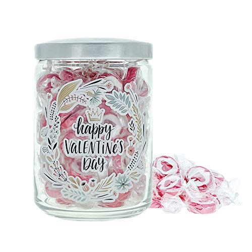 Happy Valentine Glas - Flower Collection von Amandi