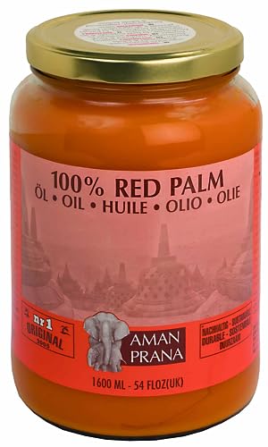 Aman Prana Bio Rotes Palmöl (1 x 1600 ml) von Amanprana