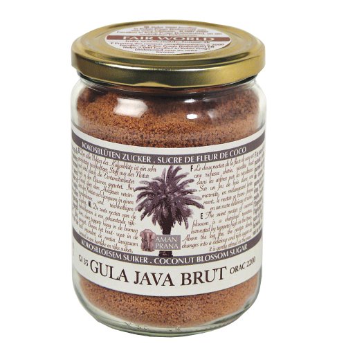 Aman Prana Gula Java Brut - Kokosblüten-Rohzucker 310g von Amanprana