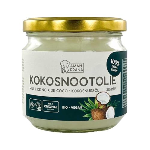 Amanprana Fair Trade, Bio Kokosöl, 325ml (1) von Amanprana