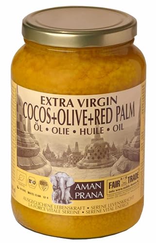 Amanprana Kokosöl mit Oliven und Palmöl 1600 ml von Amanprana