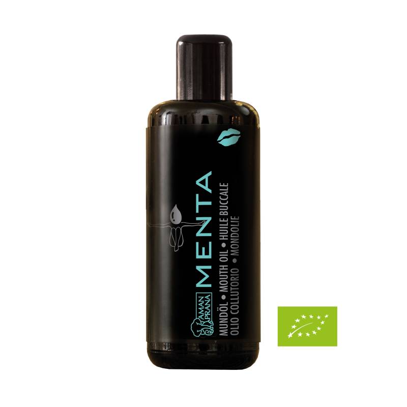 Menta Mundöl 200 ml in Bioqualität - Ideal zum Ölziehen - vegan - Amanprana von Amanprana
