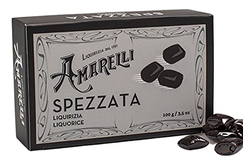 Amarelli - Spezzata Lakritz mit seiner starken und unverwechselbaren Geschmack - 100 gr von Amarelli