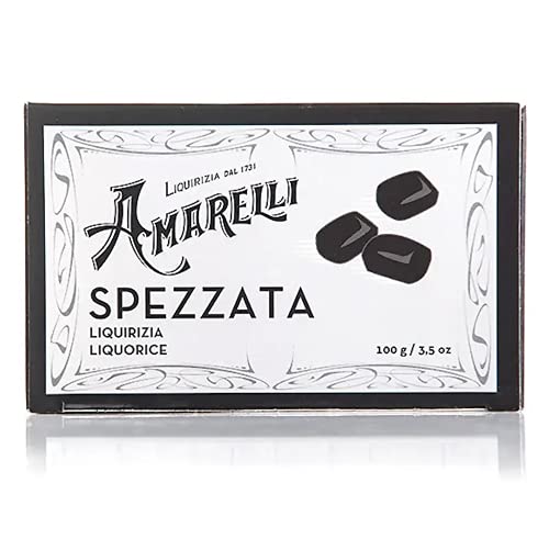 Amarelli - Spezzata Lakritz mit seiner starken und unverwechselbaren Geschmack - 100 gr Amarelli - Spezzata Lakritz mit seiner starken und unverwechselbaren Geschmack - 100 gr von Amarelli