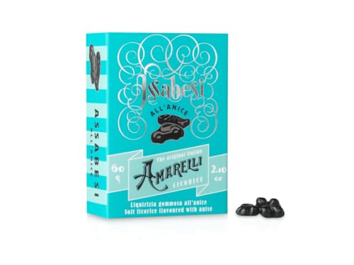 Assabesi gewürzt mit Anis - 60 gr - Liqurizia Amarelli von Amarelli