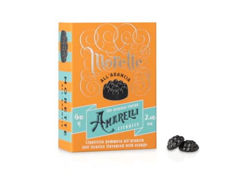 Morette gewürzt mit Orange - 60 gr - Liqurizia Amarelli von Amarelli