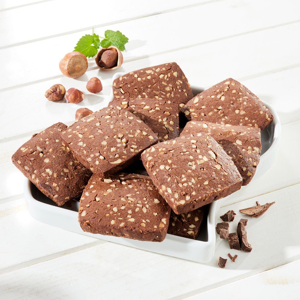 Dolciamari Schokoladengebäck mit Haselnussstückchen von Amari
