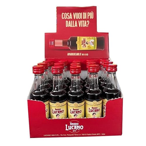 LUCANO AMARO MIGNON 5 CL 20 BOTTIGLIETTE von Amaro Lucano