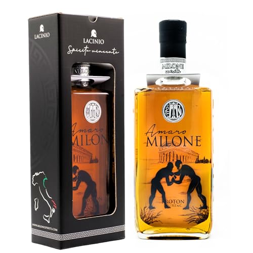 Amaro Milone, Italienischer Kräuterlikör, 700 ml, mit Geschenkbox, Schwarz Amaro Milone, Italienischer Kräuterlikör, 700 ml, mit Geschenkbox, Schwarz von Amaro Milone