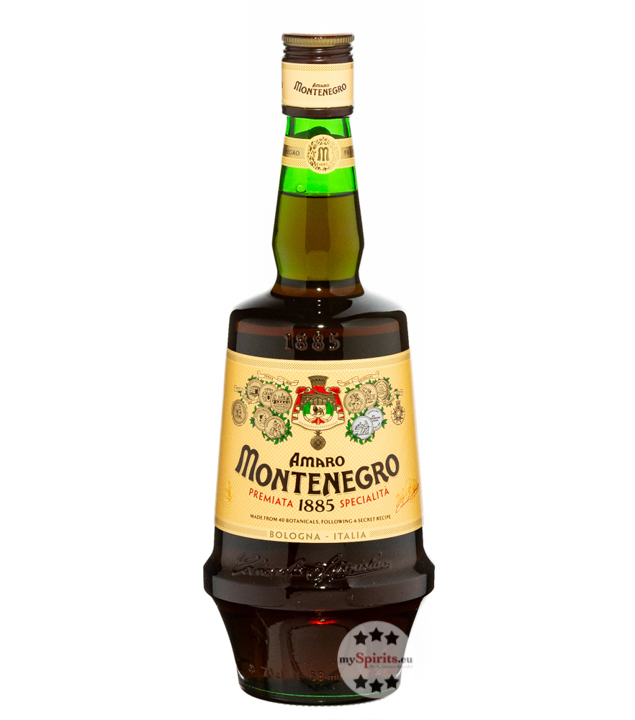Montenegro Amaro Kräuterlikör (23 % Vol., 0,7 Liter) von Montenegro