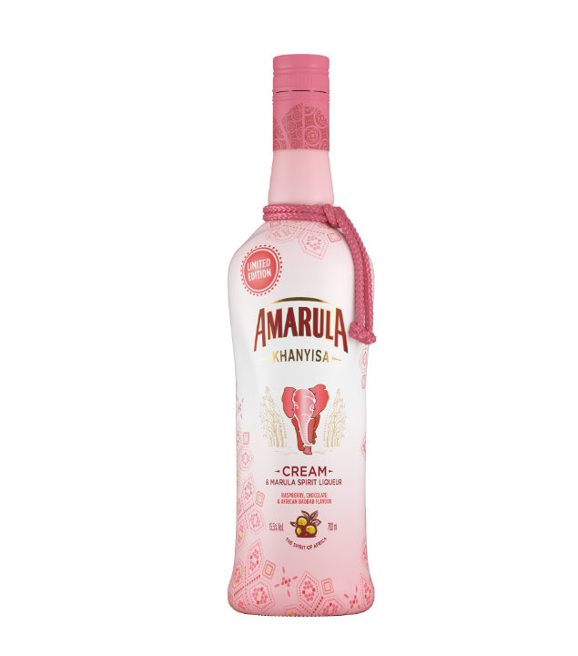Amarula Khanyisa Raspberry-Chocolate-Baobab-Cream Likör (15,5 % Vol., 0,7 Liter) von Amarula