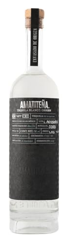 Amatiteña Tequila Blanco Origen | 100% Agave Tequila | Traditionelle Herstellung | Highproof-Tequila mit 49 Volumenprozent | 1 x 700ml | 49% vol Amatiteña Tequila Blanco Origen | 100% Agave Tequila | Traditionelle Herstellung | Highproof-Tequila mit 49 Volumenprozent | 1 x 700ml | 49% vol von Amatiteña