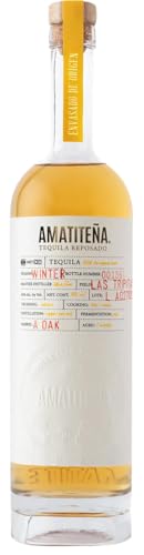 Amatiteña Tequila Reposado | 100% Agave Tequila | Traditionelle Herstellung | Aromen von gekochter Agave, Vanille, Karamell und Erde | 1 x 700ml | 42% vol Amatiteña Tequila Reposado | 100% Agave Tequila | Traditionelle Herstellung | Aromen von gekochter Agave, Vanille, Karamell und Erde | 1 x 700ml | 42% vol von Amatiteña