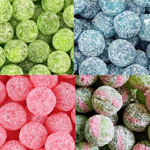 Barnetts Mega Sour 400g - Blaue Himbeere, Apfel, Kirsche, Wassermelone Extrem saure Süßigkeit Barnetts Mega Sour 400g - Blaue Himbeere, Apfel, Kirsche, Wassermelone Extrem saure Süßigkeit von AmazValue Global