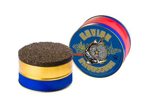 CAVIAR AMBASSADE – Kaviar Baeri Französisch, Originalverpackung – 500g von Ambassade