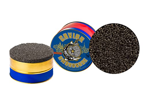 CAVIAR AMBASSADE – Kaviar Beluga Bulgarisch, Originalverpackung – 500g CAVIAR AMBASSADE – Kaviar Beluga Bulgarisch, Originalverpackung – 500g von Ambassade
