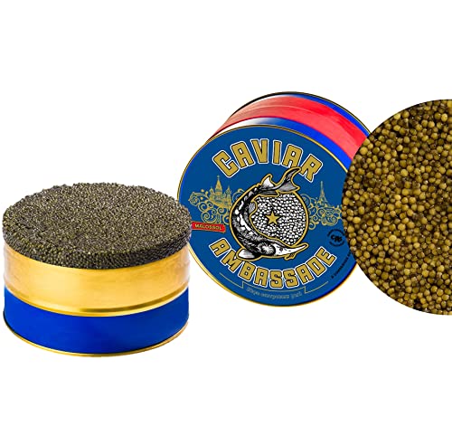 CAVIAR AMBASSADE – Kaviar Oscietre Französisch, Originalverpackung – 500g von Ambassade