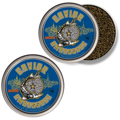 CAVIAR AMBASSADE – Kaviar Oscietre Französisch - 2 X 100g von Ambassade