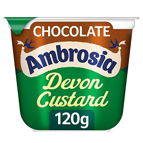 Ambrosia Chocolate Flavour Custard Pots - Pack Size = 12x120g von Ambrosia