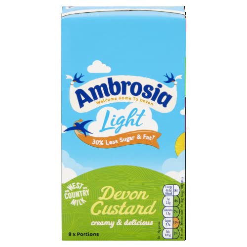 Ambrosia Light Devon Custard - Pack Size = 1x1ltr von Ambrosia