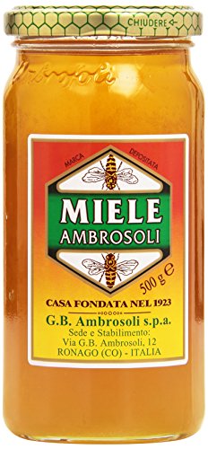 3x Ambrosoli Miele Millefiori Orangenblüten Honig aus Italien 500g Familiengröße von Ambrosoli