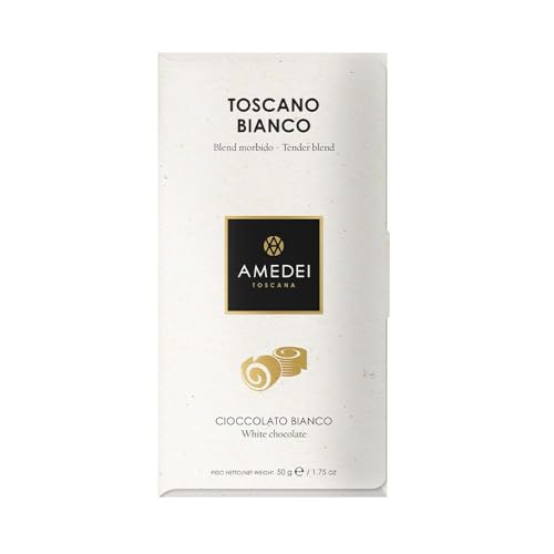 Amedei Toscano White, Tafel, weiße Schokolade - 50 g von Amedei